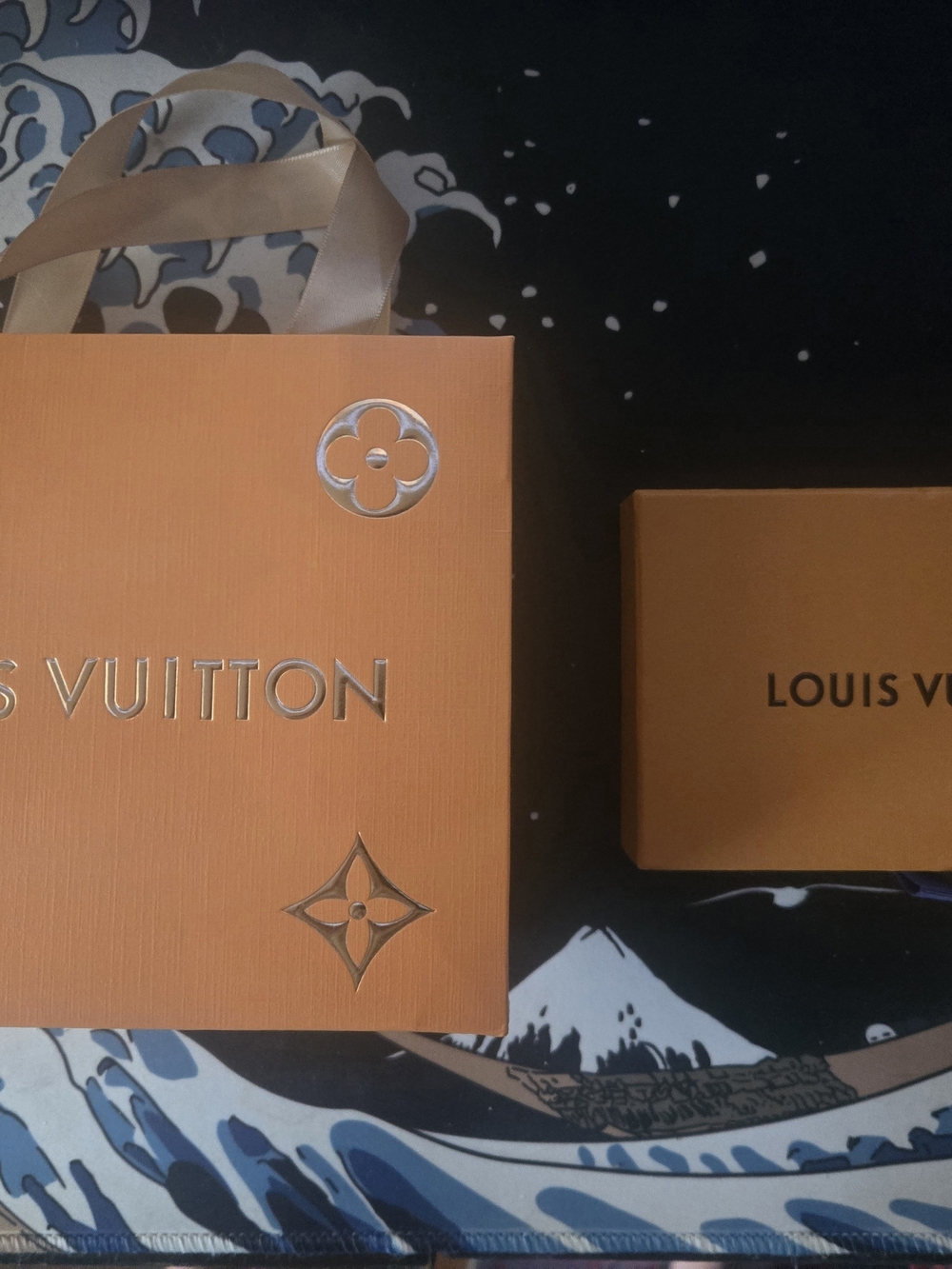 Louis Vuitton Orange Gift Bag - Iconic Branded Women's Accessory